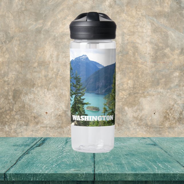 Washington State North Cascades National Park Water Bottle (Creator Uploaded)