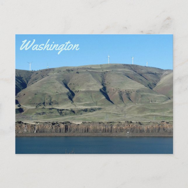 Washington State Postcard (Front)