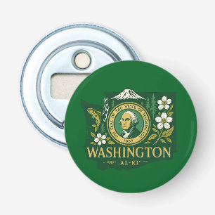 Washington state pride Bottle Opener