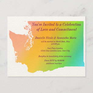 Washington State Pride Invitation