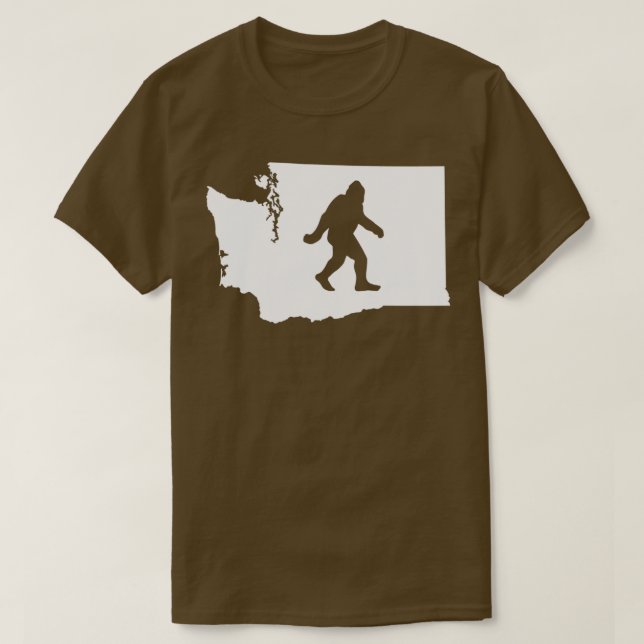 Washington State Sasquatch T-Shirt (Design Front)