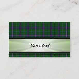 Washington State Tartan With Ribbon Business Card