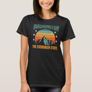 Washington State The Evergreen State Home T-Shirt