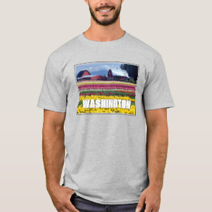 Washington State   Tulip Field T-Shirt