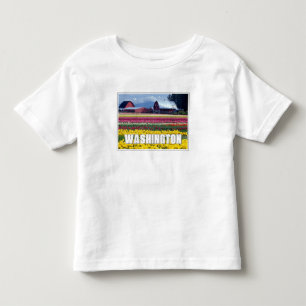 Washington State Tulip Field Toddler T-Shirt