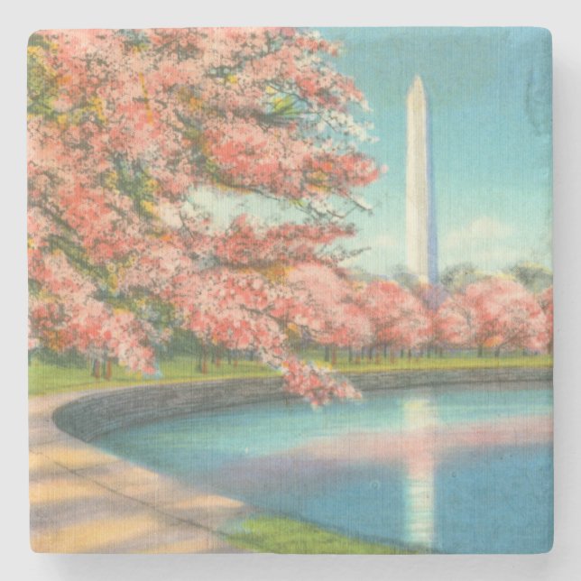 Washington Stone Coaster (Front)