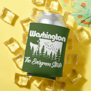 Washington The Evergreen State Can Cooler