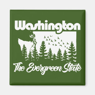 Washington The Evergreen State Magnet