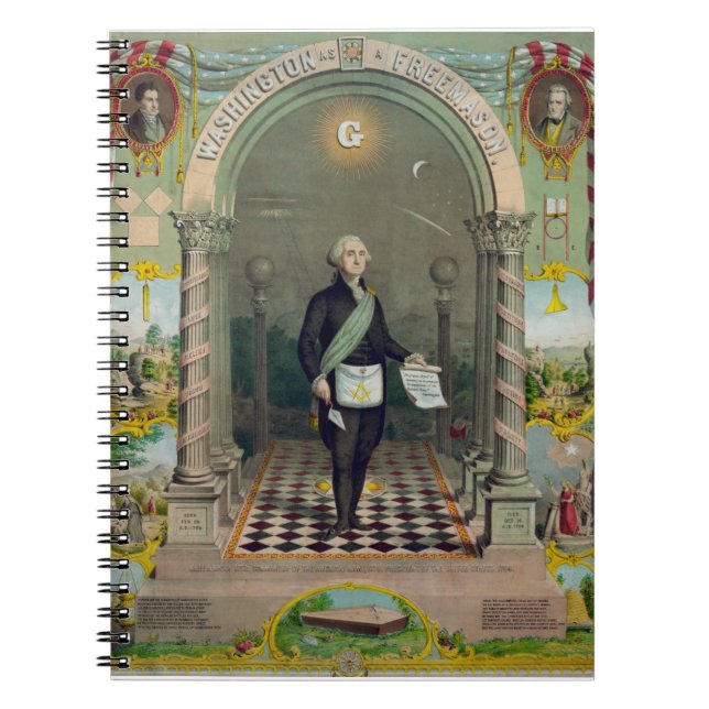 Washington The Mason I Notebook (Front)
