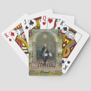 Washington The Mason Playing Cards
