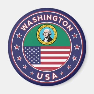 Washington to sticker, phone marry, tote bag magnet