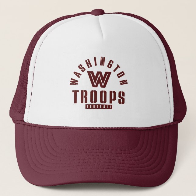 Washington Troops Trucker Hat (Front)