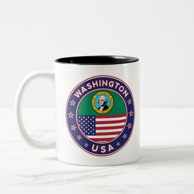 Washington Two-Tone Coffee Mug (Left)