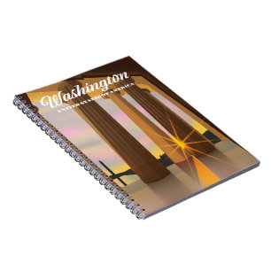Washington United States of America Notebook