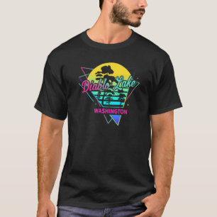 Washington  USA Nostalgic Retro Diablo Lake T-Shirt