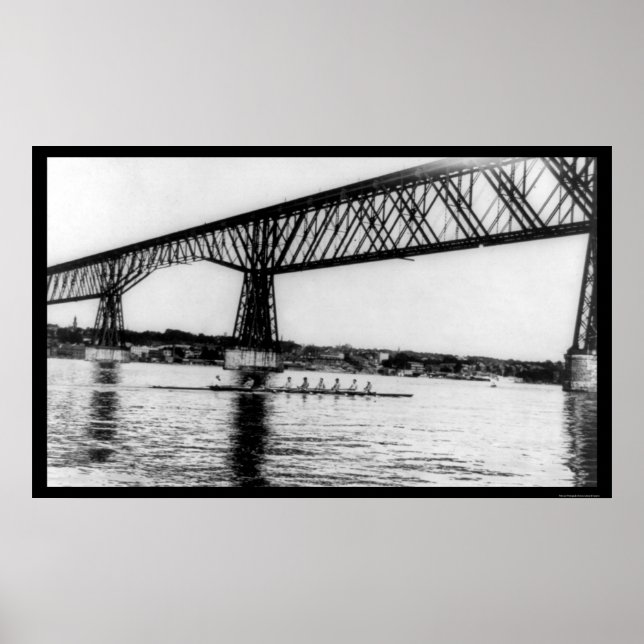 Washington Varsity Rowing Shell 1913 Poster (Front)