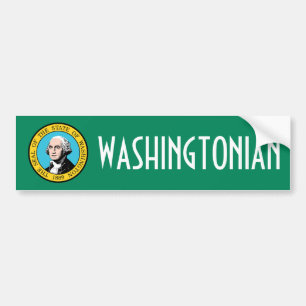 Washingtonian - USA Bumper Sticker