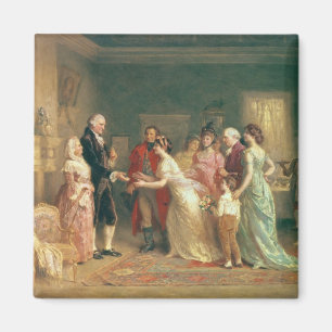Washington's Birthday, 1798 Magnet
