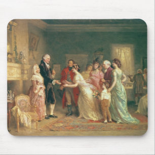 Washington's Birthday, 1798 Mouse Pad