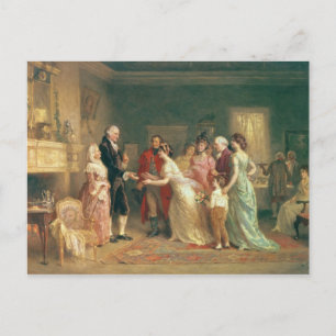 Washington's Birthday, 1798 Postcard