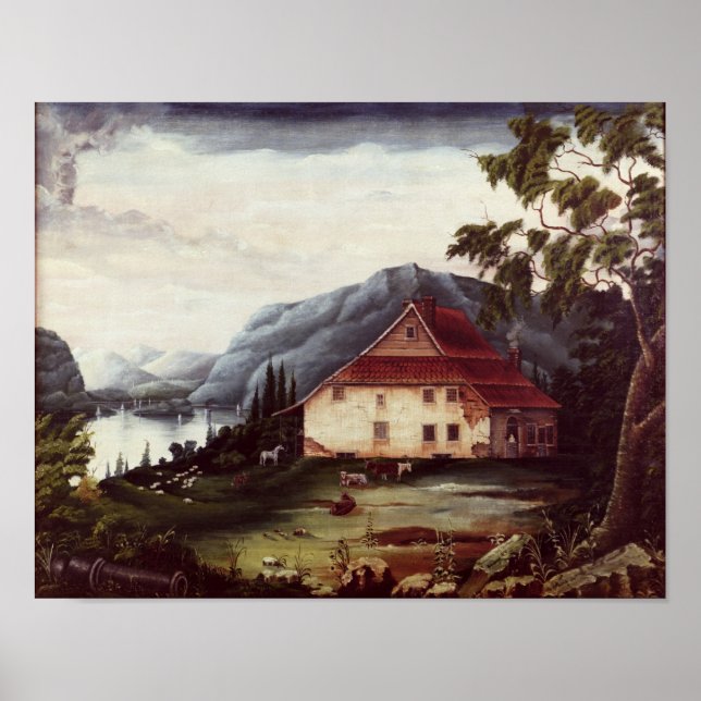 Washington's headquarters at Newburgh Poster (Front)