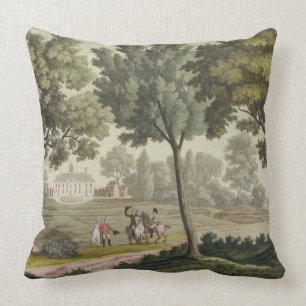 Washington's house at Mount Vernon, from 'Le Costu Cushion