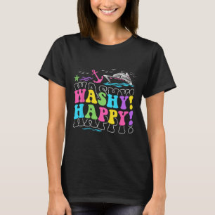 Washy Happy Traveling Beach Trip Ship Tour Cruisin T-Shirt