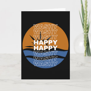 Washy Washy Funny Ship Washy Washy Cruise 4 Card