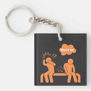 wasn't me, i don't fart key ring