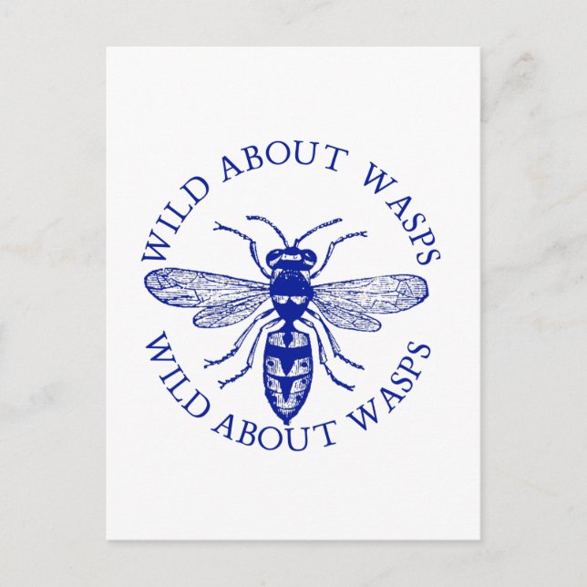 Wasp Postcard (Front)