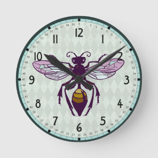 Wasp Round Clock