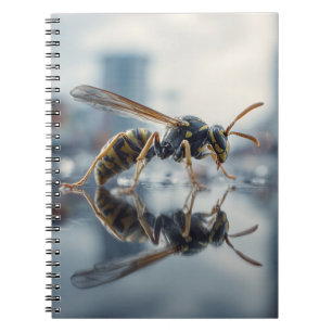 Wasp Skyline Reflection Notebook