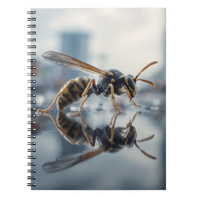 Wasp Skyline Reflection Notebook (Front)