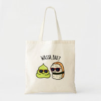 Wassa Bae Funny Food Wasabi Pun