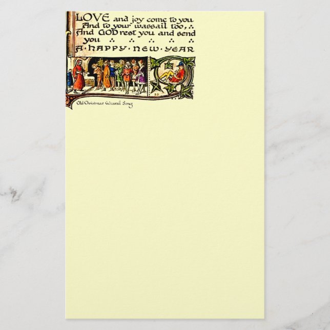 Wassail Stationery (Front)