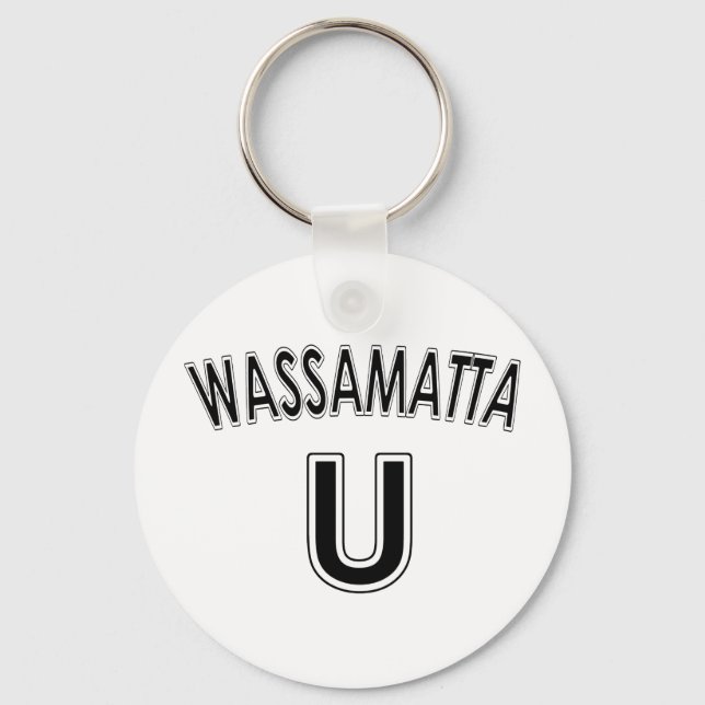 Wassamatta U Key Ring (Front)
