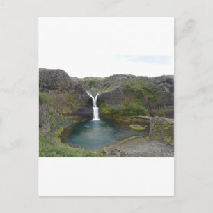 Wasserfall in See Postcard