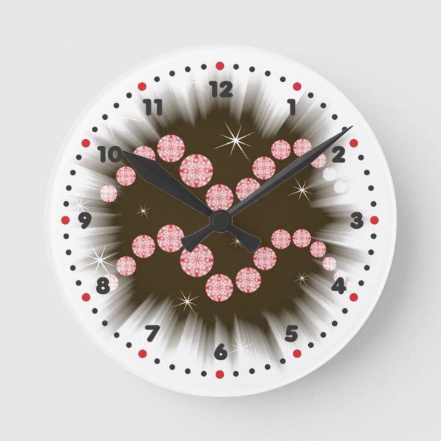 Wassermann 21. Januar bis 18. Februar Uhr Round Clock (Front)