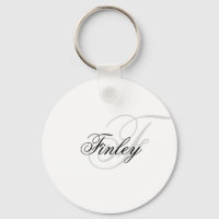 Wassermarke Minimalist Monogram Script