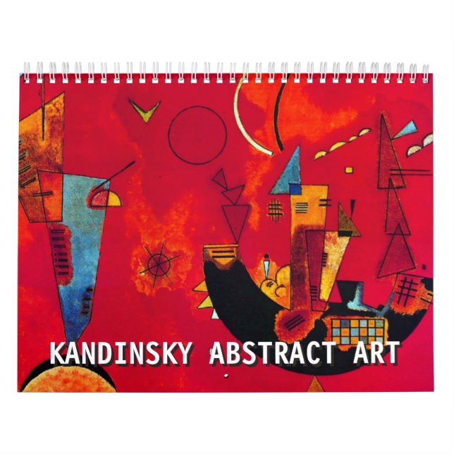 Wassily Kandinsky Abstract Art Calendar (Cover)