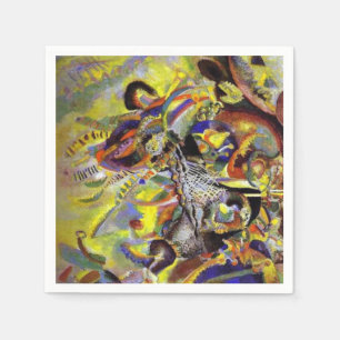 Wassily Kandinsky Abstract Artwork Napkin