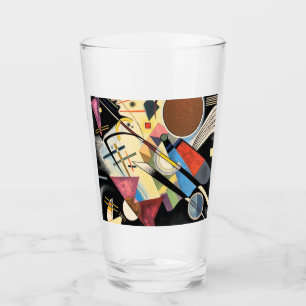 Wassily Kandinsky Accompagnement en noir Glass