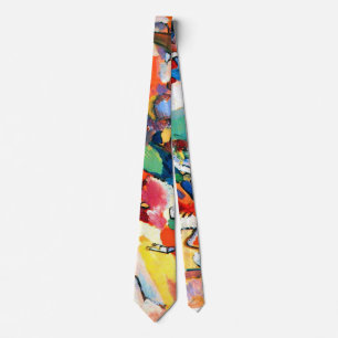 Wassily Kandinsky Angel of the Last Judgement Tie