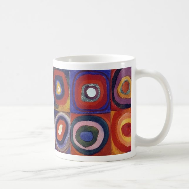 Wassily Kandinsky, Blue Rider Coffee Mug (Right)