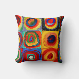 Wassily Kandinsky circles Cushion