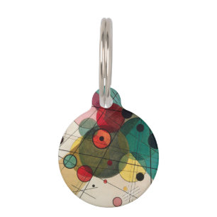 Wassily Kandinsky - Circles In A Circle Pet Tag