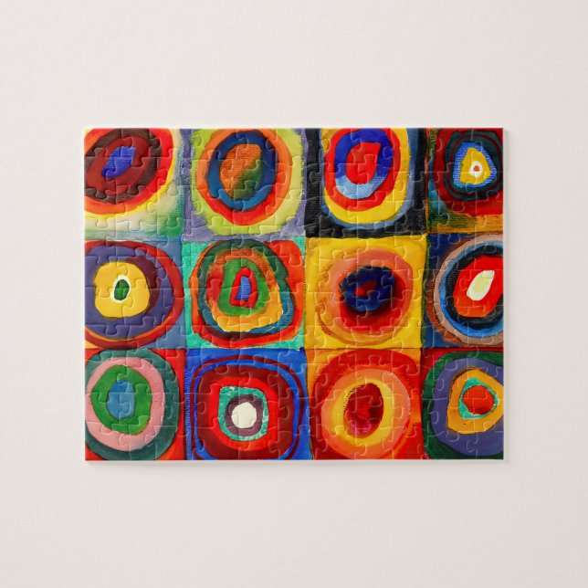 Wassily Kandinsky circles Jigsaw Puzzle (Horizontal)
