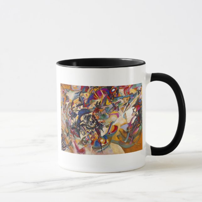 Wassily Kandinsky - Composition 7 Abstract Art Mug (Right)