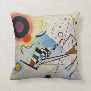 Wassily Kandinsky - Composition 8 - Functional Art Cushion