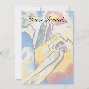 Wassily Kandinsky Composition Four - Abstract Art Invitation